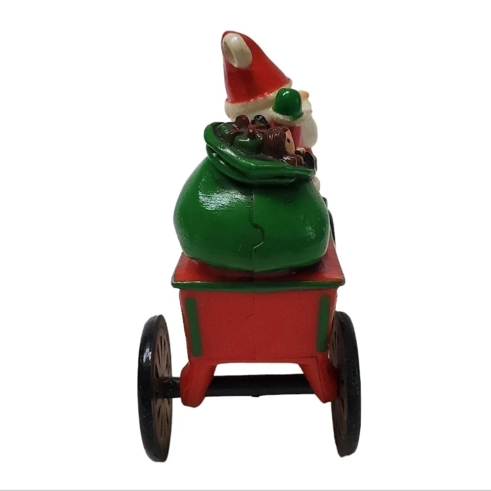 1979 Here Comes Santa Number 1 in Series Santa's Motor Car Hallmark Ornament